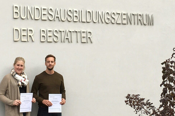 Lehrgang Kosmetische Rekonstruktion im Bundesausbildungszetrum der Bestatter