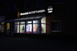 Henschel Bestattungen, Garbsen-Osterwald, Hauptstraße 138A, 365 Tage im Jahr und 24 Stunden am Tag