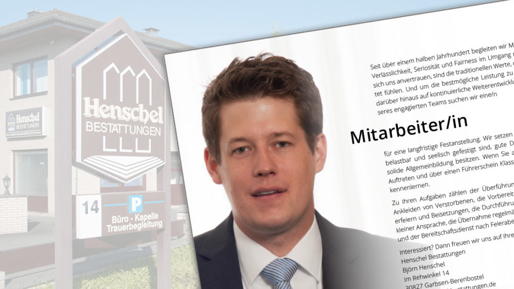 Stellenangebot Mitarbeiter/in