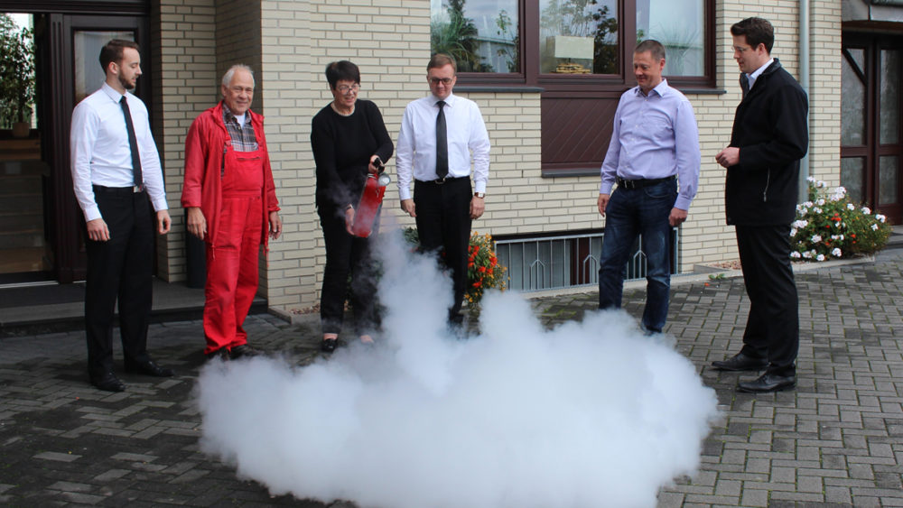 Feuerlöscherschulung