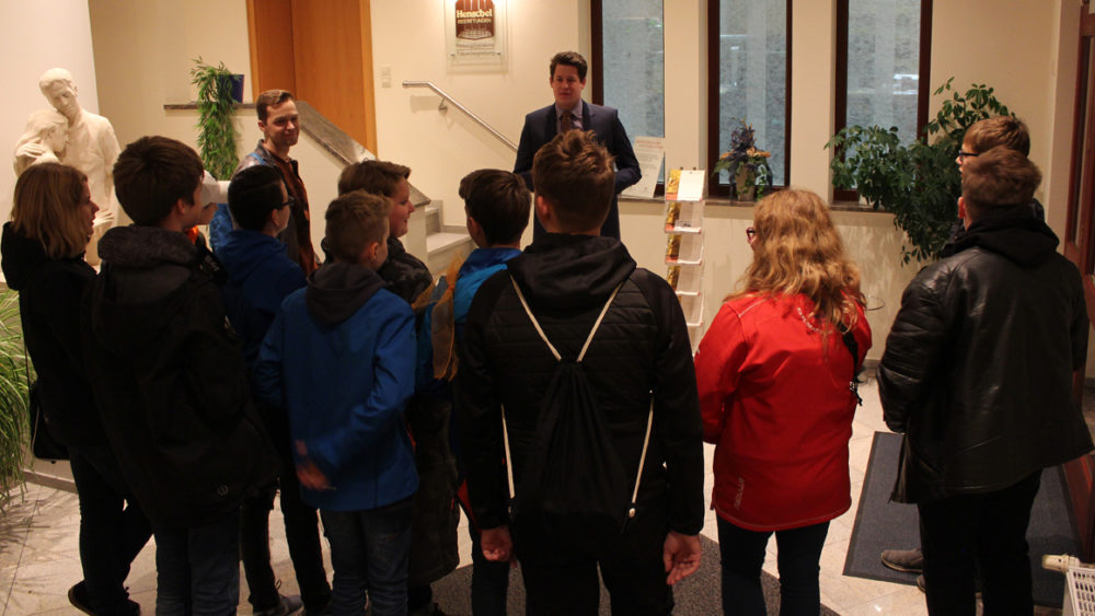 Konfirmandenbesuch der Versöhnungskirche Havelse