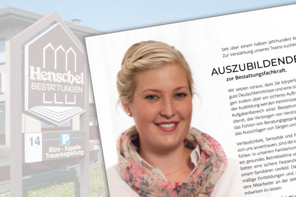 Stellenangebot Auszubildender Bestattungsfachkraft